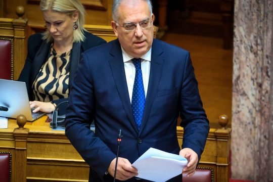 Ο υπουργός Ανάπτυξης Τάκης Θεοδωρικάκος