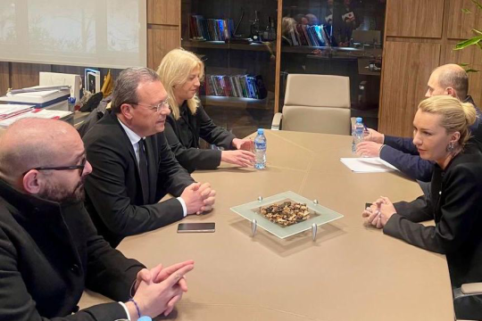 επαφές Σ. Φάμελλου με αξιωματούχους της Αλβανίας