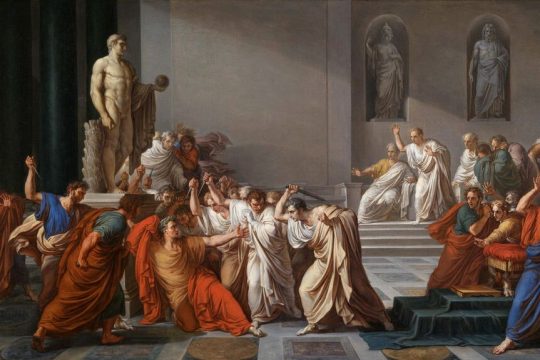 "Ο θάνατος του Καίσαρα" του Βιντσέντζο Καμουτσίνι