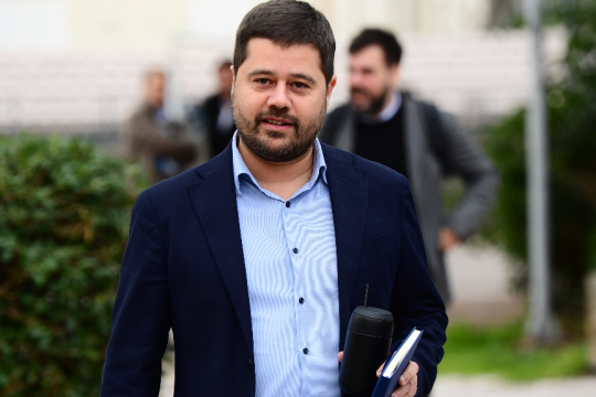 Ο πρόεδρος της ΕΠΟ, Μάκης Γκαγκάτσης