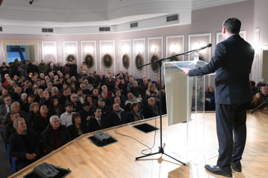 ο Νίκος Ανδρουλάκης