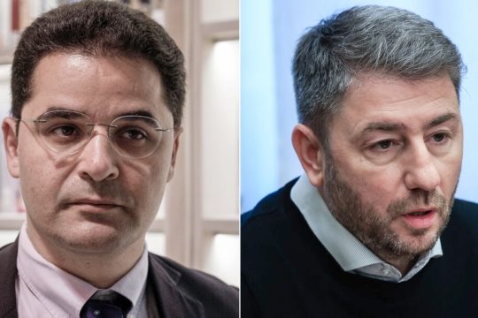 Θανάσης Κουκάκης και Νίκος Ανδρουλάκης