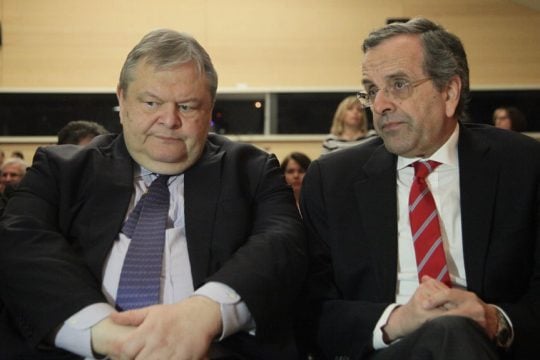 Βαγγέλης Βενιζέλος, Αντώνης Σαμαράς