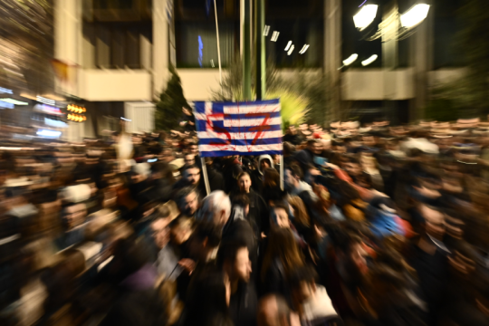 Συλλαλητήριο για το έγκλημα στα Τέμπη