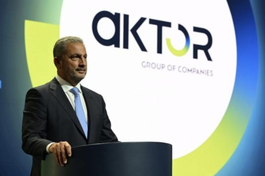 Ο πρόεδρος και CEO του ομίλου AKTOR Αλέξανδρος Εξάρχου