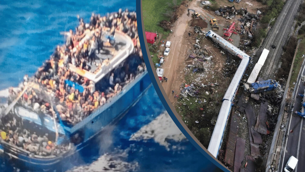 Ναυαγιο με πρόσφυγες στην Πύλο - Τραγωδία στα Τέμπη