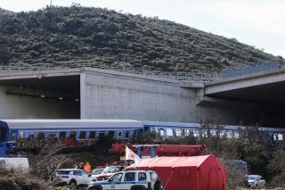 Σύγκρουση τρένων στα Τέμπη