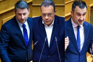 Ανδρουλάκης, Φάμελλος, Χαρίτσης