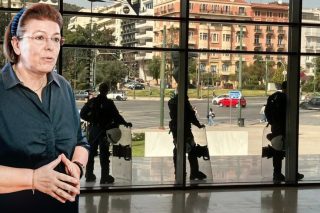 Στην Εθνική Πινακοθήκη το πρωί της περασμένης Κυριακής