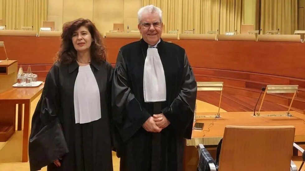Η Ελένη Σπαθανά και ο Βασίλης Παπαδόπουλος