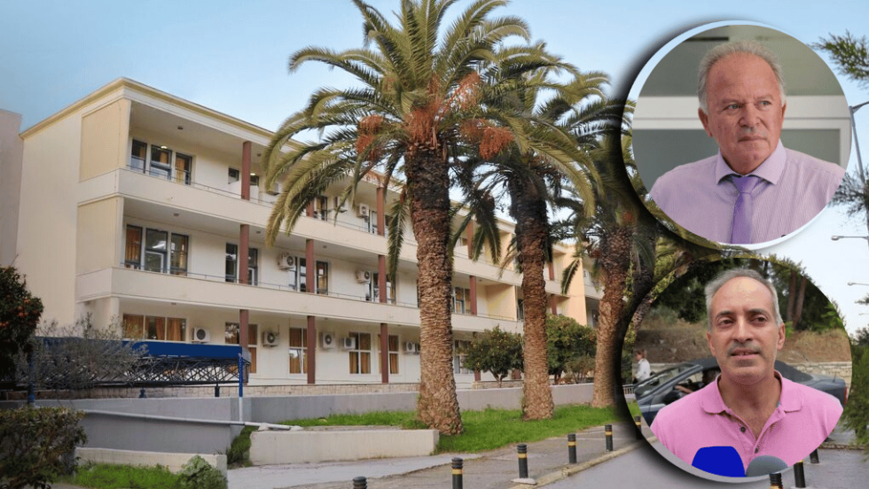 Πάνω: Ο αναπληρωτής διοικητής του «Βενιζέλειου» Κώστας Δανδουλάκης. Κάτω: Ο πρόεδρος της Ενωσης Εργαζομένων του νοσοκομείου Δημήτρης Φλυτζανής