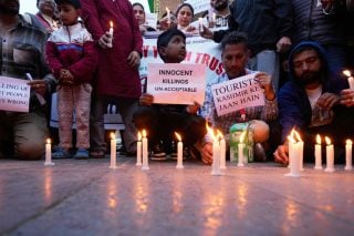 Διαμαρτυρία για την επίθεση αυτονομιστών ανταρτών εναντίον τουριστών από την Ινδία