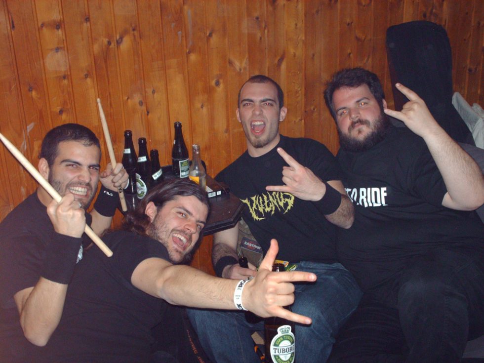 Backstage at THE ROCK (Copenhagen, Denmark-2007