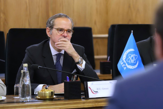 ο επικεφαλής του ΙΑΕΑ Ραφαέλ Γκρόσι