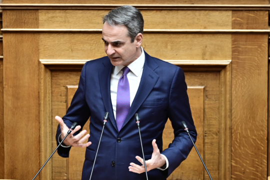 ο Κυριάκος Μητσοτάκης