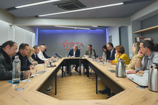 Συνάντηση ΣΥΡΙΖΑ με ΔΟΕ