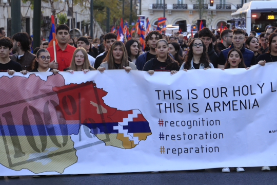 πορεία για τη γενοκτονία των Αρμενίων