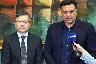 Βασίλης Κικίλιας και Su Xudong
