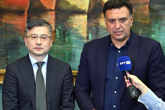 Βασίλης Κικίλιας και Su Xudong