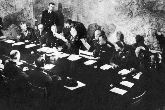 Η παράδοση της Γερμανίας στου συμμάχους