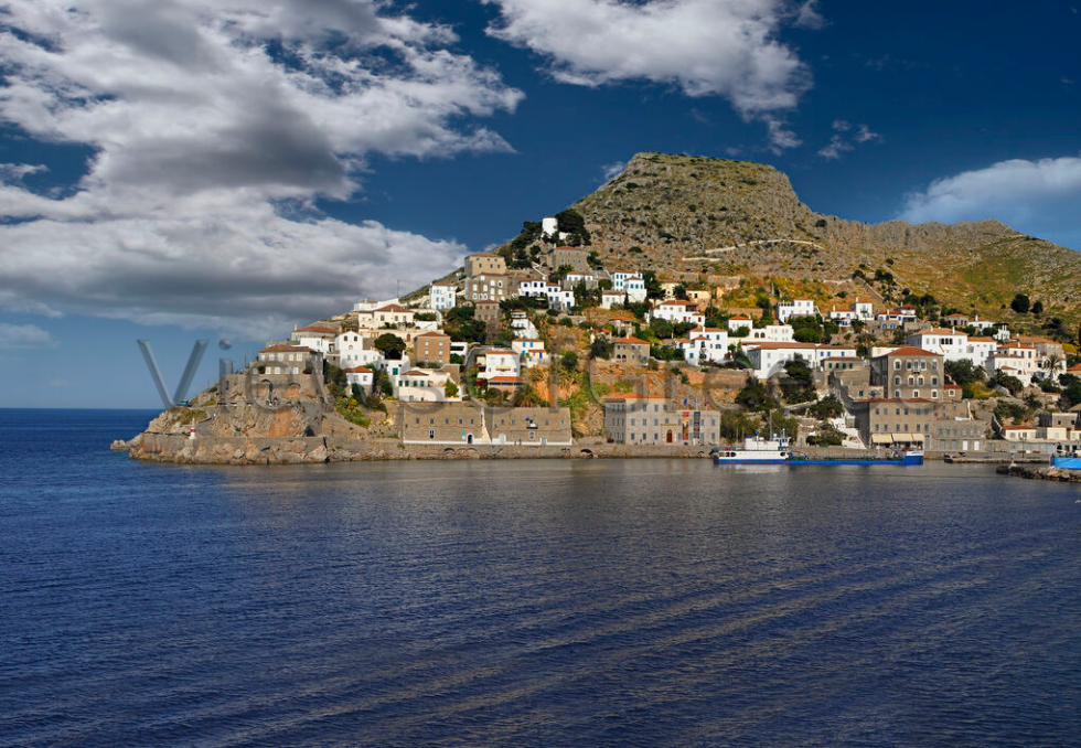 Η δυτική προκυμαία της Υδρας