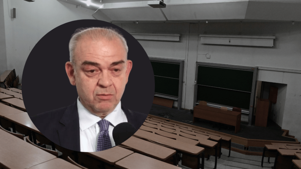 Ο πρύτανης του ΕΜΠ, Γιάννης Χατζηγεωργίου