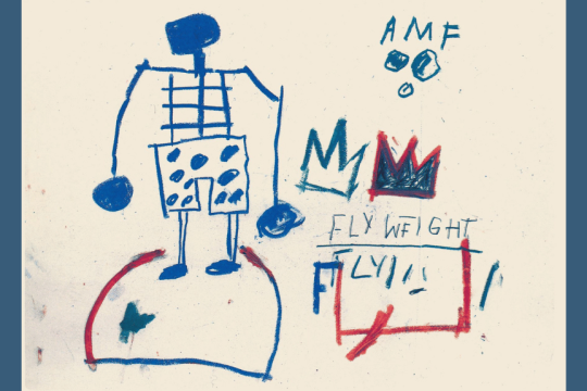 Jean-Michel BASQUIAT, Untitled (Fly Weight), 1981