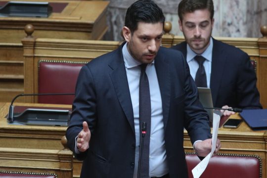 Ο αναπληρωτής υπουργός Μεταφορών Κ. Κυρανάκης
