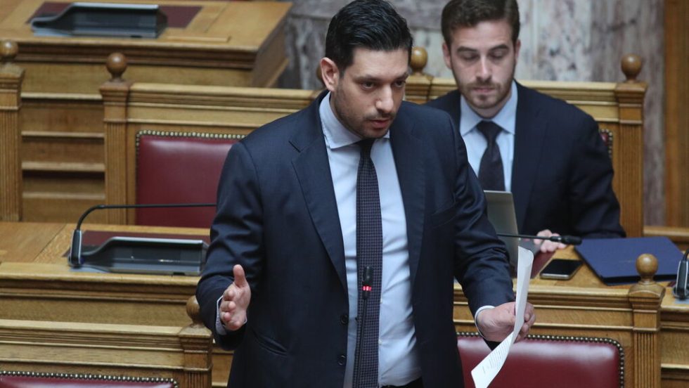 Ο αναπληρωτής υπουργός Μεταφορών Κ. Κυρανάκης