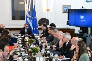 Κυριάκος Μητσοτάκης- υπουργικό συμβούλιο