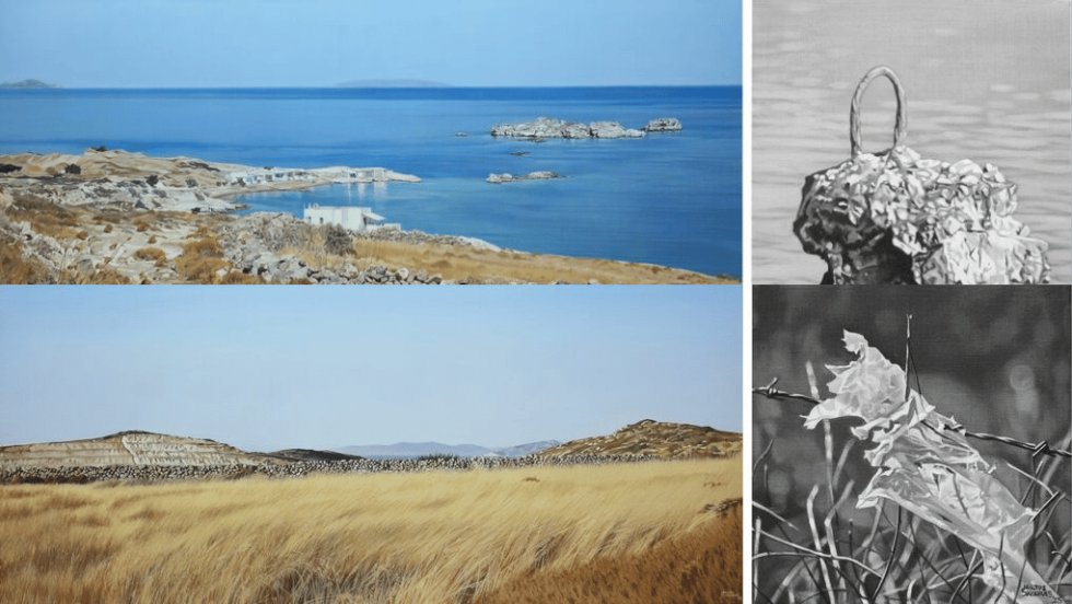 έκθεση του Μίλτου Σκούρα με τίτλο «Τοπίο, η μικρή και η μεγάλη εικόνα»