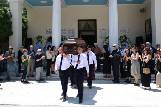 κηδεία Β. Παπαβασιλείου