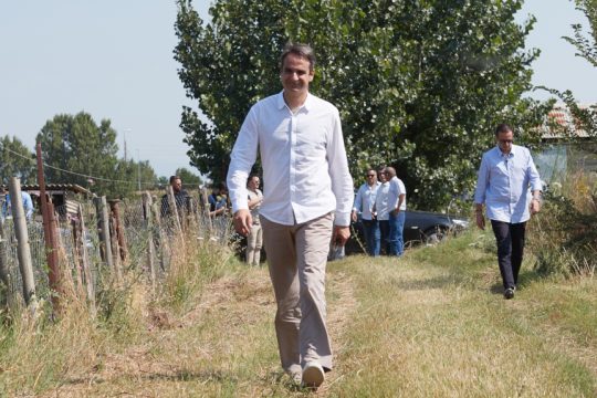 Μητσοτάκης αγρότες