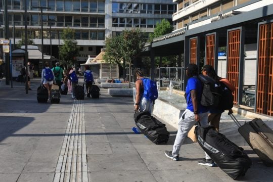 Τουρίστες στην Αθήνα