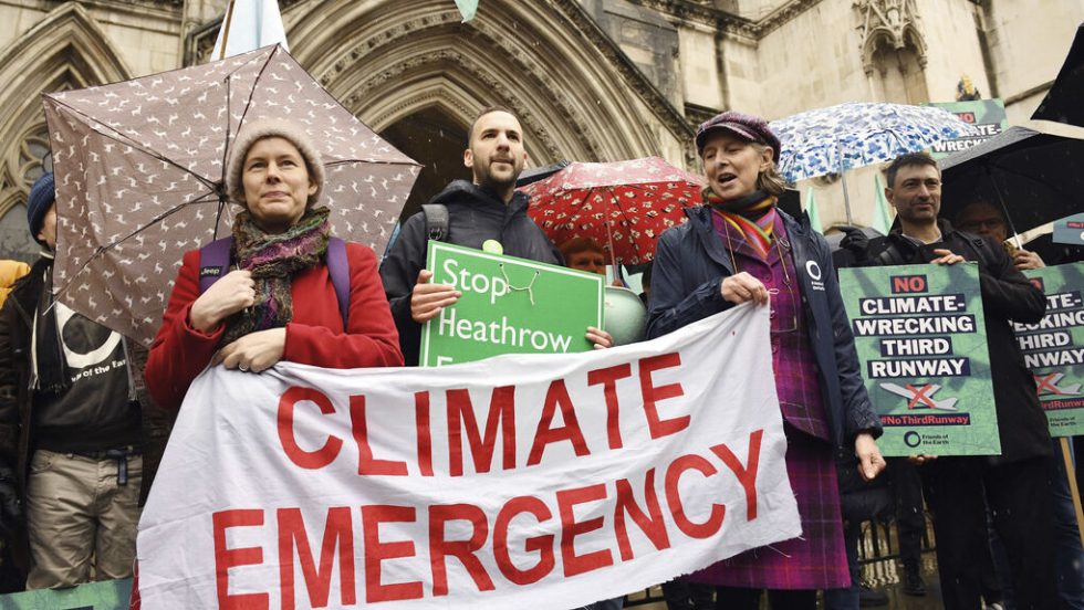 britain climate change protest