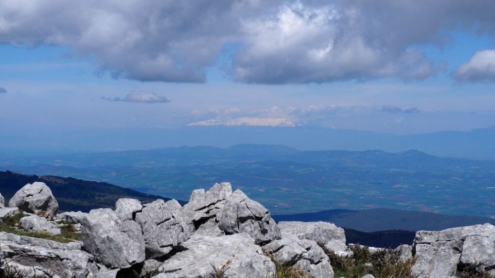 Η κορυφή Πήλιουρας στην Οθρυ όπου θα τοποθετηθούν ανεμογεννήτριες (υψόμετρο 1.558)