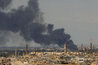Η πρόσφατη φωτιά σε μονάδα ανακύκλωσης στη Σίνδο