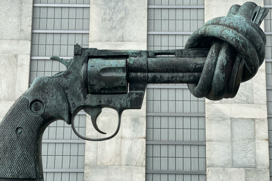 Antiwar sculpture
