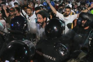Διαδηλώσεις αντικυβερνητικές στη Σερβία