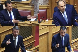 Θάνος Πλεύρης | Γιώργος Γεραπετρίτης | Νίκος Ανδρουλάκης | Αλέξης Χαρίτσης