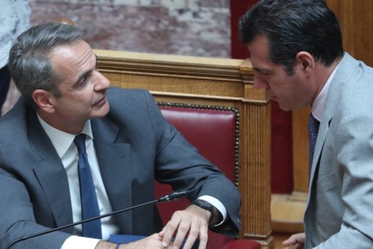 Κυριάκος Μητσοτάκης - Θάνος Πλεύρης