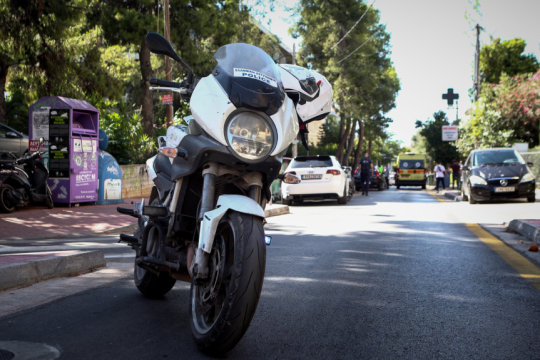 μηχανή της αστυνομίας