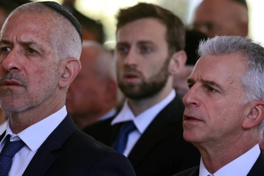 Ο επικεφαλής της Μοσάντ, Ντείβιντ Μπαρνέα.