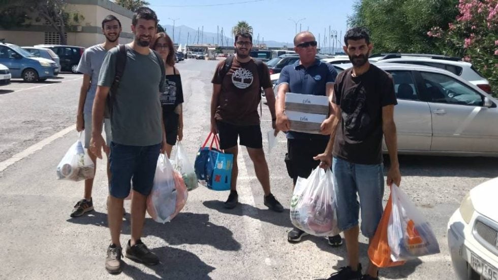 Ανθρωπιστική βοήθεια στο Ηράκλειο