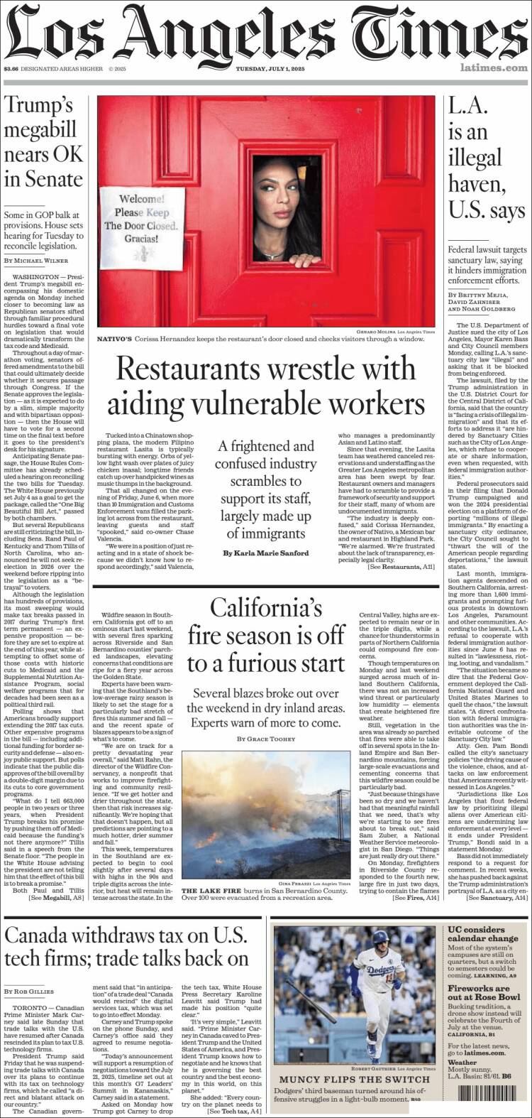 Los Angeles Times