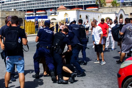 Ρόδος διαμαρτυρία