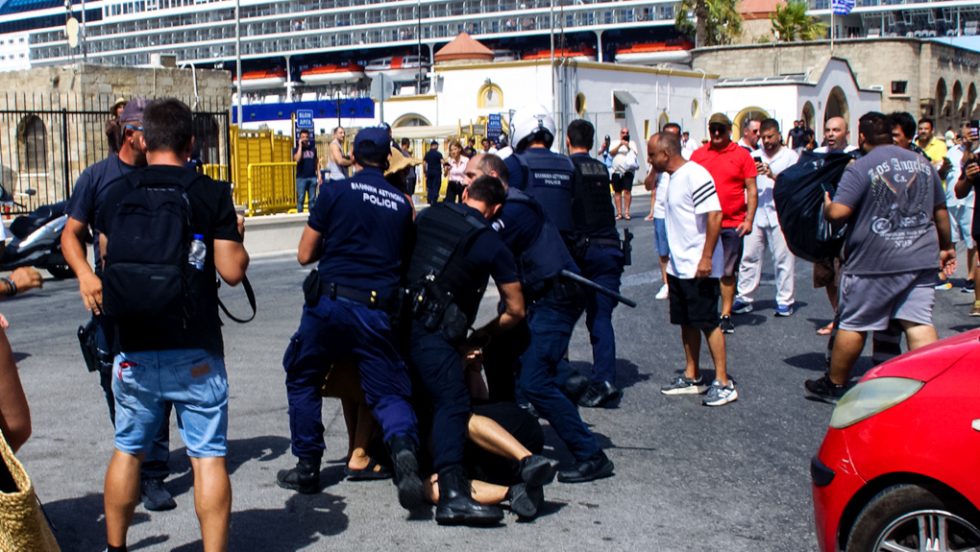 Ρόδος διαμαρτυρία