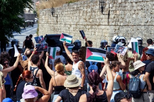 Ρόδος διαμαρτυρία