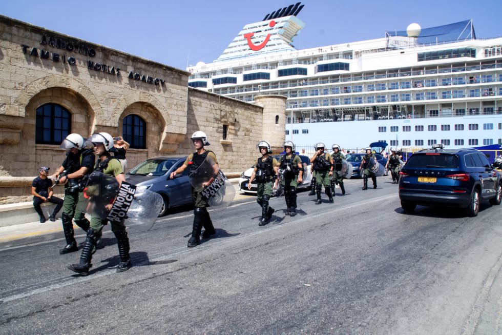 Ρόδος διαμαρτυρία