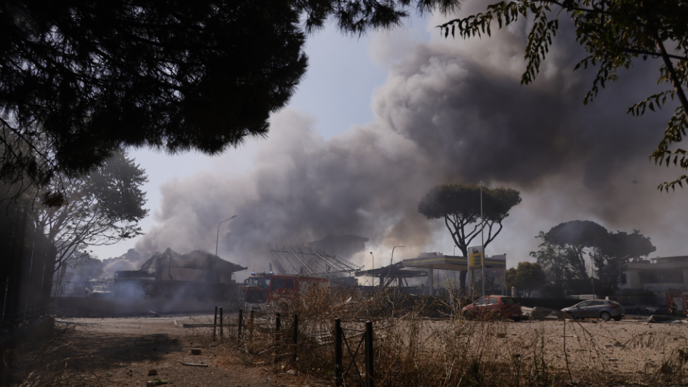 Έκρηξη σε βενζινάδικο στη Ρώμη